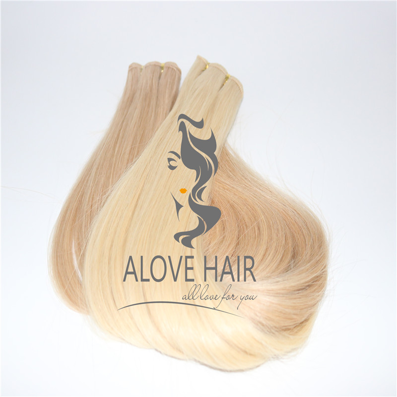 China best hand tied weft hair extensions vendor